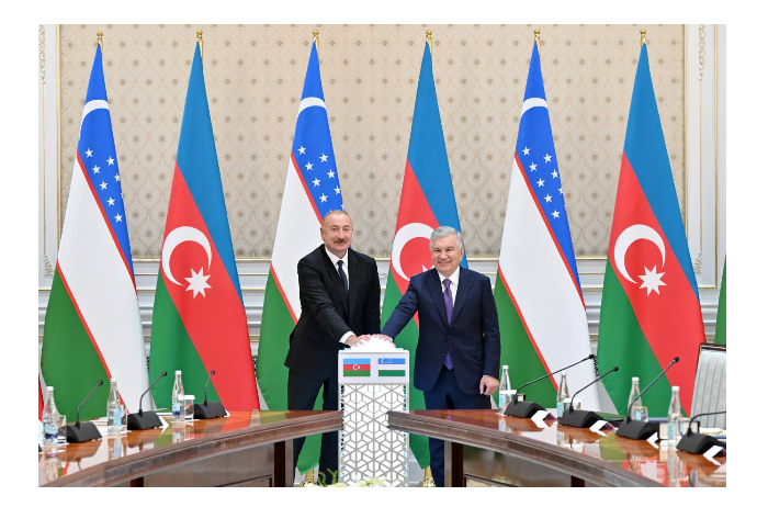 ABB Davr Bank project launched with participation of the Presidents of Azerbaijan and Uzbekistan | FED.az