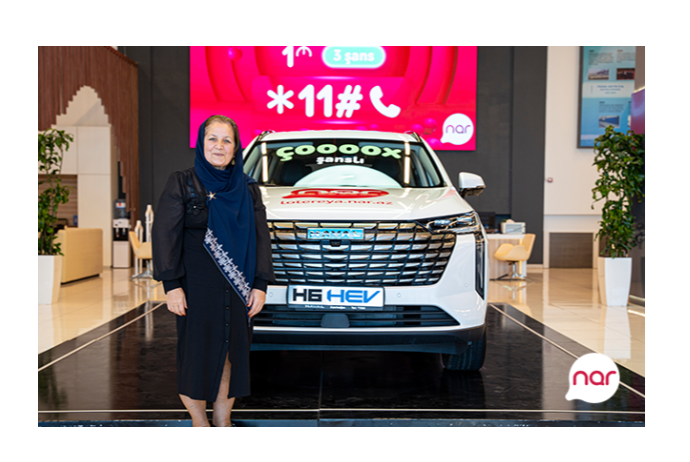 “Nar”ın həyəcan dolu lotereyasının növbəti qalibi yeni avtomobilinin açarlarını təhvil aldı | FED.az