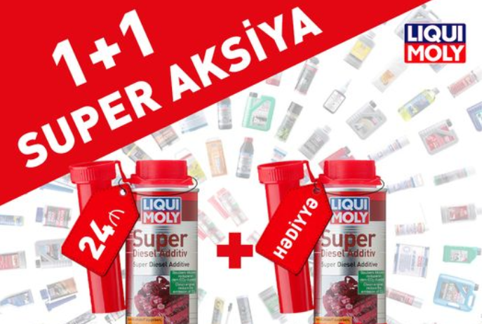 DİQQƏT!  Bu məhsulu alana 1-i hədiyyə edilir - "LIQUI MOLY"DƏN YENİ KAMPANİYA | FED.az