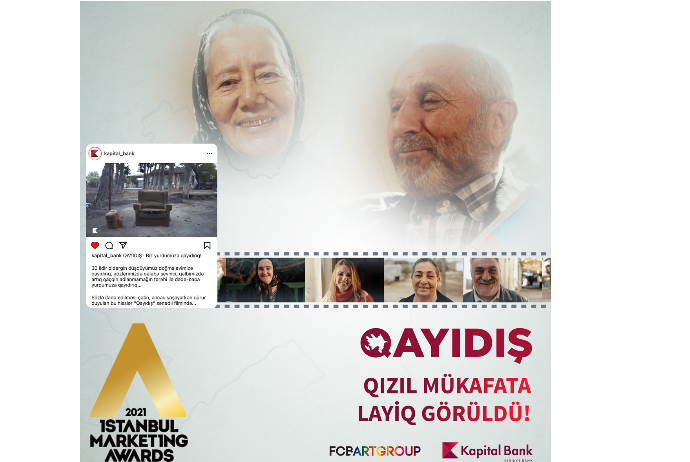 "Kapital Bank"ın “Qayıdış” filmi beynəlxalq mükafata - LAYİQ GÖRÜLÜB | FED.az