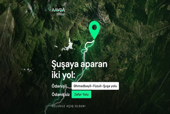 Şuşaya pullu yolla bağlı AAYDA-dan açıqlama - PULSUZ VARİANT DA VAR - VİDEO | FED.az