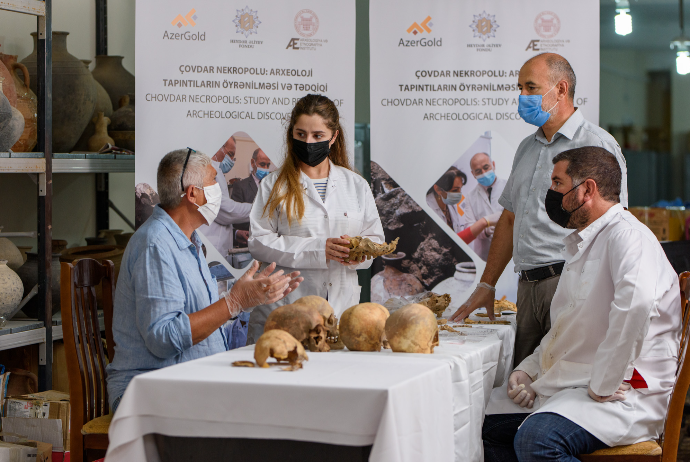 Çovdar nekropolunda aşkar olunmuş tapıntılar nüfuzlu xarici laboratoriyalarda - Analiz Olunur | FED.az