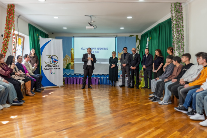 Azercell и Национальный Паралимпийский Комитет посетили «Детский дом № 3» | FED.az