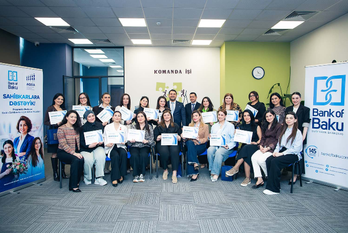 Bank of Baku-dan qadın sahibkarlara dəstək – Praqmatik maliyyə təlimi | FED.az