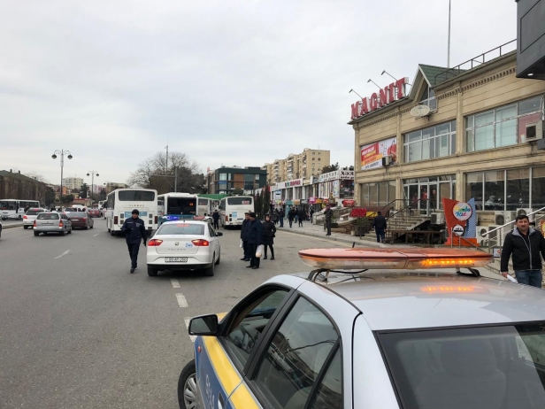 Bakının daha bir prospektində qanunsuz parklanmaya qarşı - TƏDBİRLƏR BAŞLANIB | FED.az