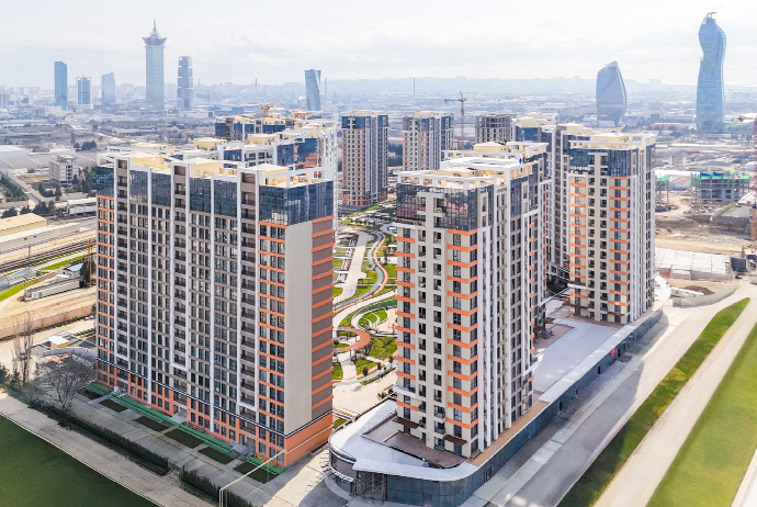 Nərimanovda 59,65 m²-dən 169,74 m²-dək mənzil seçimləri - "Kristal!" | FED.az