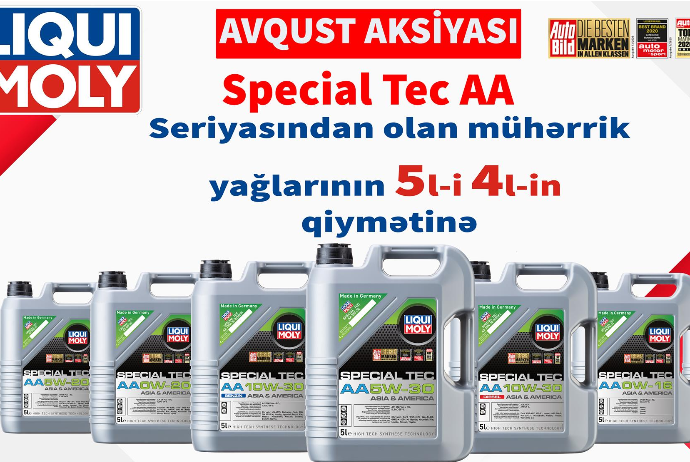 LIQUI MOLY-dən - Avqust Kampaniyası! | FED.az