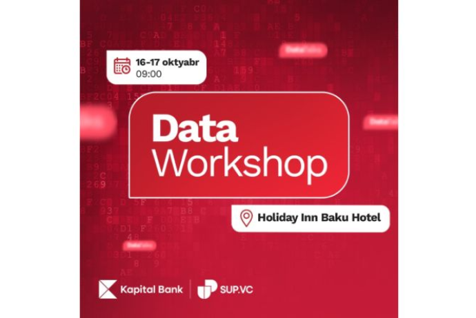 Kapital Bank-ın “Data workshop” tədbirinə - QEYDİYYAT BAŞLADI | FED.az