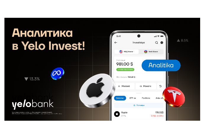 Новая функция Yelo Invest: узнайте больше о своём портфеле! | FED.az