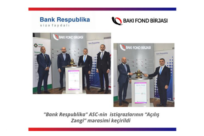 "Bank Respublika" istiqrazlarının “Açılış Zəngi” mərasimi - KEÇİRİLDİ | FED.az