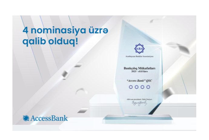 AccessBank 4 nominasiya üzrə - QALİB OLDU! | FED.az