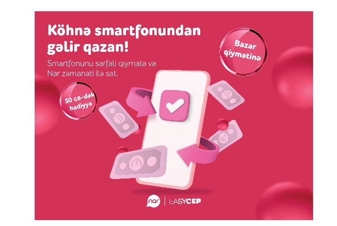 “Nar”dan əla fürsət: Köhnə smartfonunu sərfəli şərtlərlə sat! | FED.az