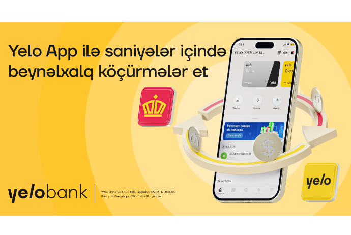 Zolotaya Korona köçürmələri Yelo App ilə daha sürətli! | FED.az