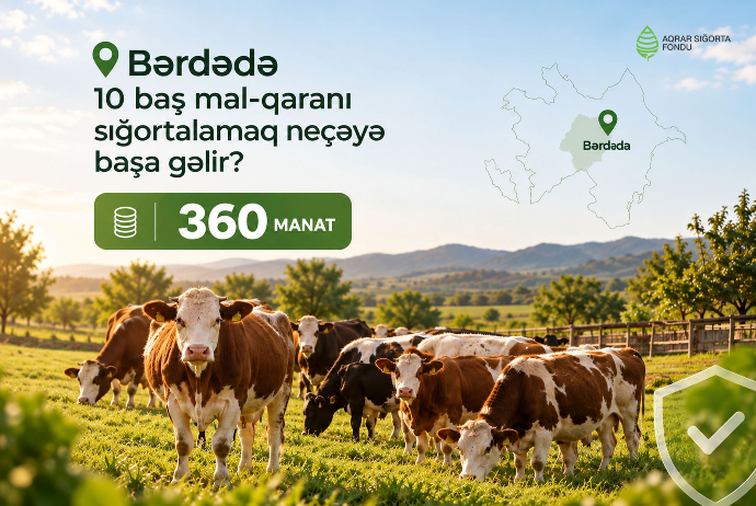 Ayda cəmi 3 manat ödəyin, heyvan tələf olarsa 1350 manat alın | FED.az