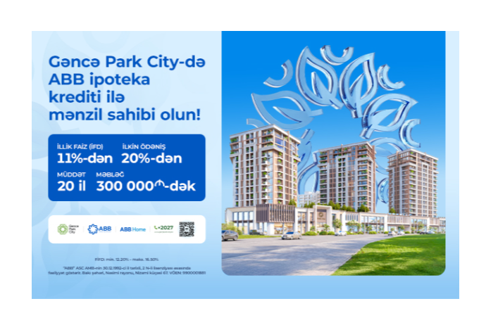 С ипотечным кредитом Банка ABB станьте владельцем квартиры в «Gəncə Park City»! | FED.az