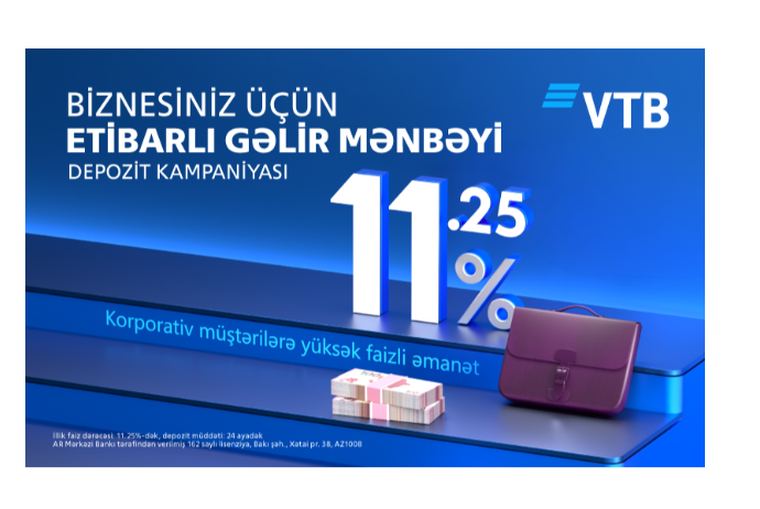 Biznesiniz üçün etibarlı gəlir mənbəyi – İLLİK 11,25%-DƏK STABİL GƏLİR! | FED.az