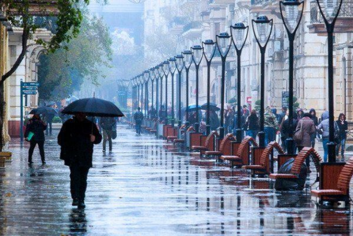 Bakıda yağış yağacaq  - BAZAR GÜNÜNÜN HAVA PROQNOZU | FED.az