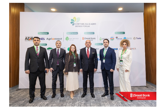 Torpağa dəyər, gələcəyə inam – Ziraat Bank Azərbaycan III Beynəlxalq  Aqro Forumda! | FED.az
