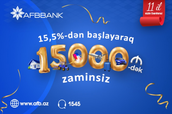 “AFB Bank”dan 11 il münasibətilə - MÖHTƏŞƏM KAMPANİYA | FED.az