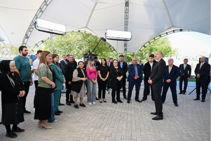 Prezident: "Bu gün bütün Qarabağ və Şərqi Zəngəzur tikinti meydançasıdır" | FED.az