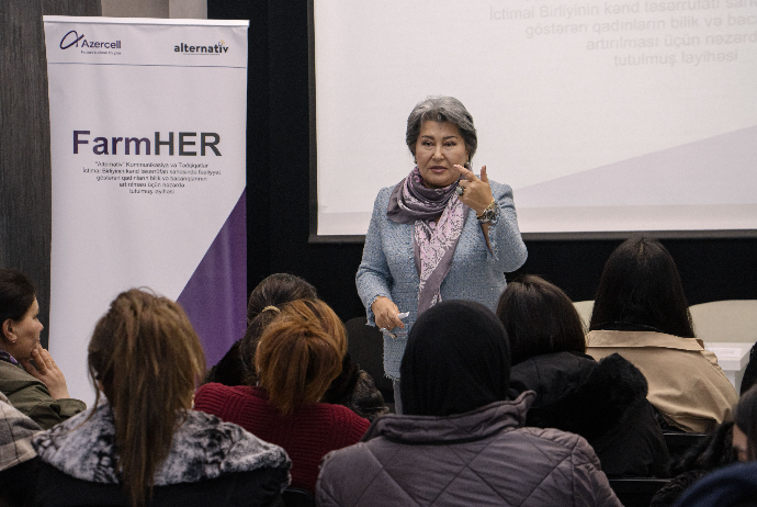 Azercell-in dəstəklədiyi “FarmHer” layihəsi qadınların aqrobiznes sahəsində bilik və bacarıqlarının inkişafına töhfə verir | FED.az