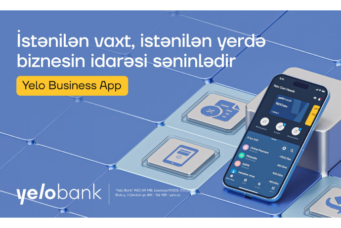 Biznesinizi idarə etməyin mobil yolu - Yelo business app | FED.az