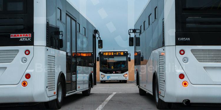 Bakıya yeni avtobuslar gətirilib - FOTO | FED.az