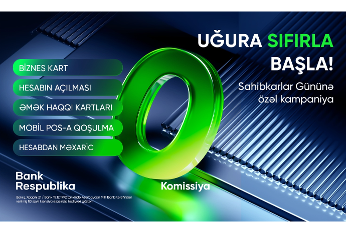 Bank Respublika ilə - Uğura Sıfırla Başla! | FED.az