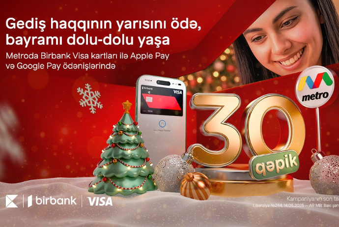 Birbank-dan bayram sürprizi: Metroda gediş haqqına 50% endirim edildi | FED.az