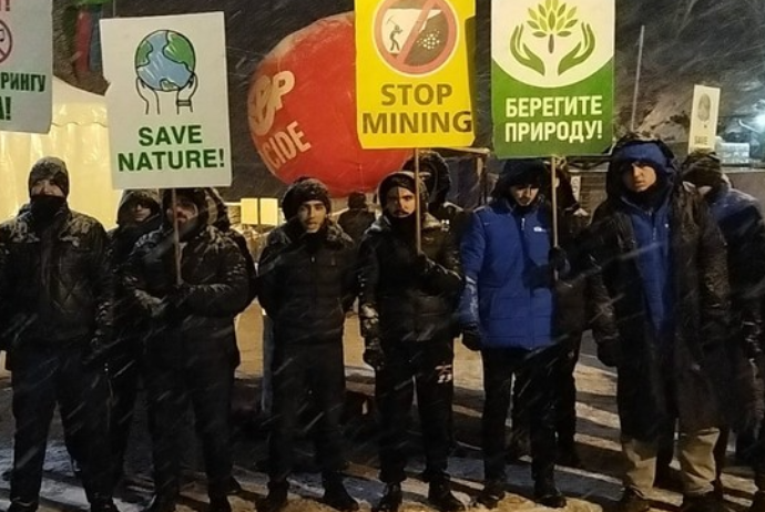 Qar yağmağına baxmayaraq, Xankəndi-Laçın yolunda aksiya - 29 GÜNDÜR DAVAM EDİR | FED.az