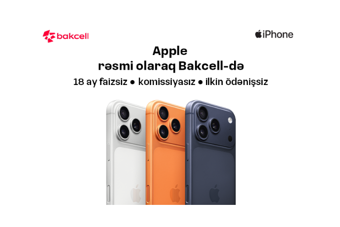 Apple məhsullarını rəsmi olaraq Bakcell Shop-da əldə et! | FED.az