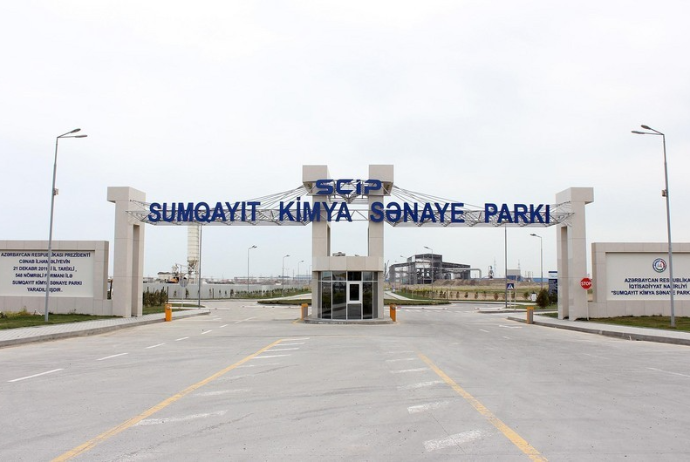 Prezident Sumqayıt Kimya Sənaye Parkında - “Azmonbat”ın Açılışında | FED.az