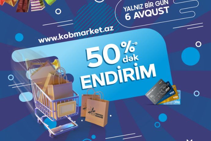 "Kobmarket" portalında - 50%-ə Qədər Endirim Tətbiq Olunacaq | FED.az