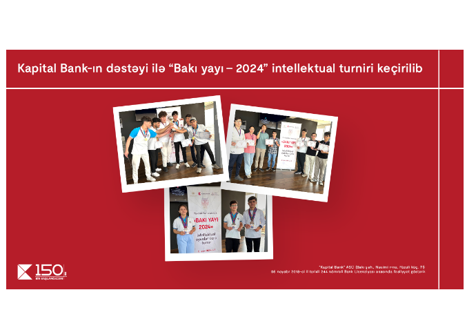 Kapital Bank-ın dəstəyi ilə “Bakı Yayı-2024” turniri - KEÇİRİLİB | FED.az