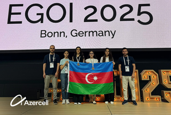 Azercell-in dəstəklədiyi milli komanda Avropa Qızlar İnformatika Olimpiadasında uğur qazanıb | FED.az