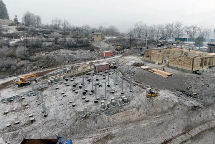 Şuşada yeni yarımstansiya tikilir - VİDEO - FOTO | FED.az