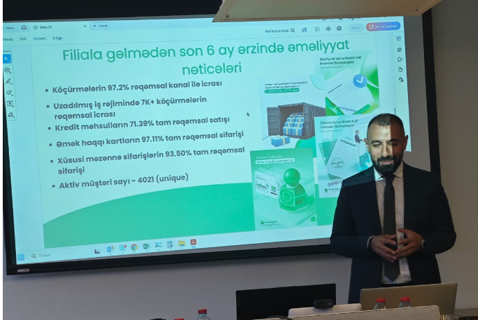 Rabitəbankda rəqəmsallaşma sürətlənir – Köçürmələrin 97 %-dən çoxu filialsız icra edilib | FED.az