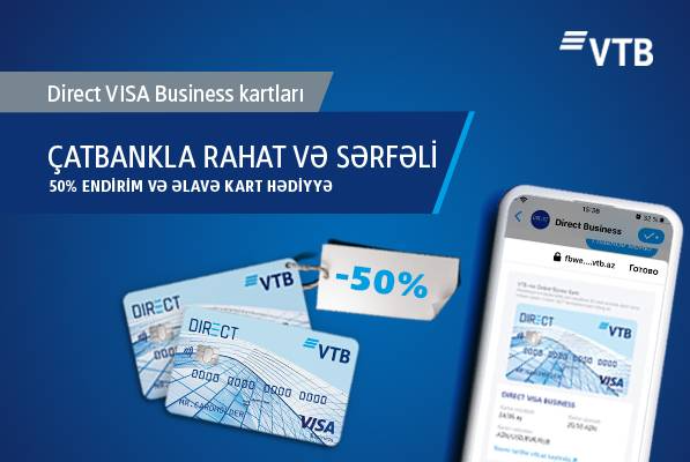 "Bank VTB (Azərbaycan)"dan biznes-kartlar üçün - Yeni Aksiya | FED.az