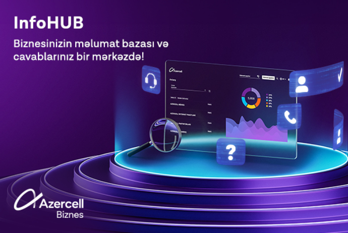 Azercell Biznes-in yeni “İnfoHUB” xidməti ilə biznesinizin məlumat bazası və cavablarınız bir mərkəzdə! | FED.az