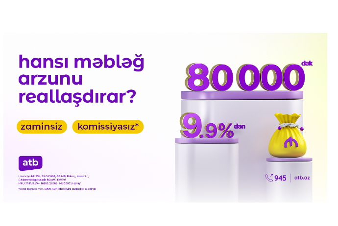 Azər Türk Bank istehlak kreditləri kampaniyasını - DAVAM ETDİRİR | FED.az