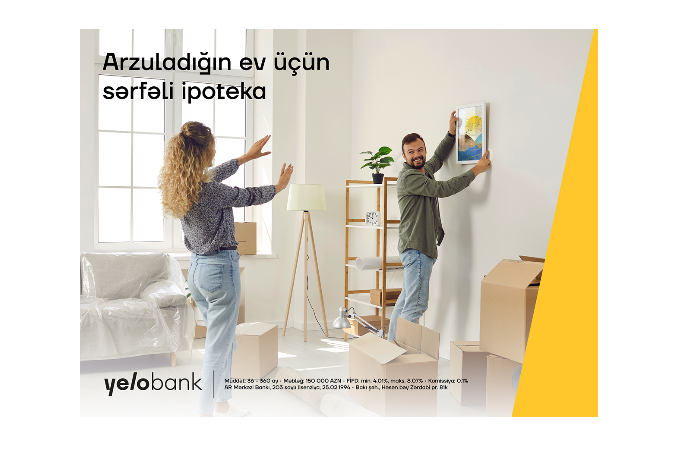 Yeni eviniz - "YELO BANK"DAN OLSUN | FED.az