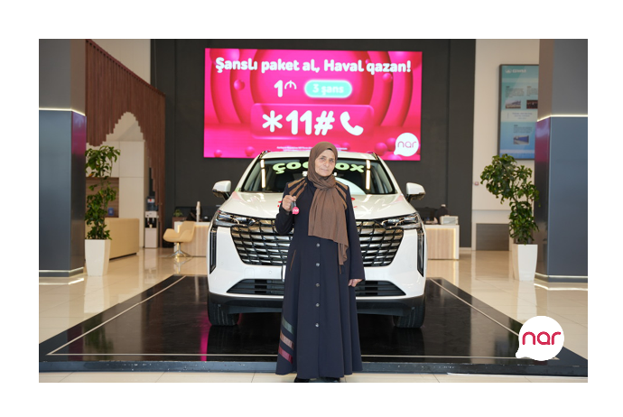 Zaqatala sakini "Nar"dan avtomobil qazandı | FED.az