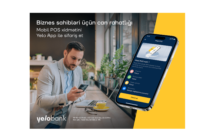 Filiala gəlmədən - Yelo Mobil POS XİDMƏTİNƏ QOŞULUN | FED.az