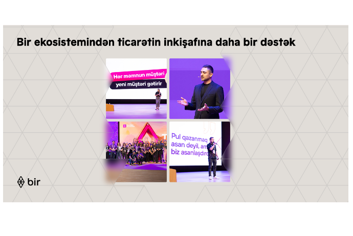 Bir ekosistemindən ticarət sənayesinin inkişafı üçün - DAHA BİR ADDIM | FED.az
