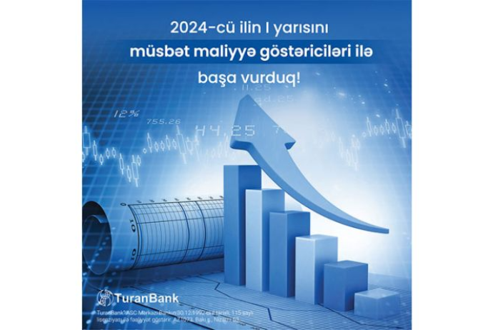 TuranBank 2024-cü ilin I yarısının nəticələrini - ELAN EDİB | FED.az