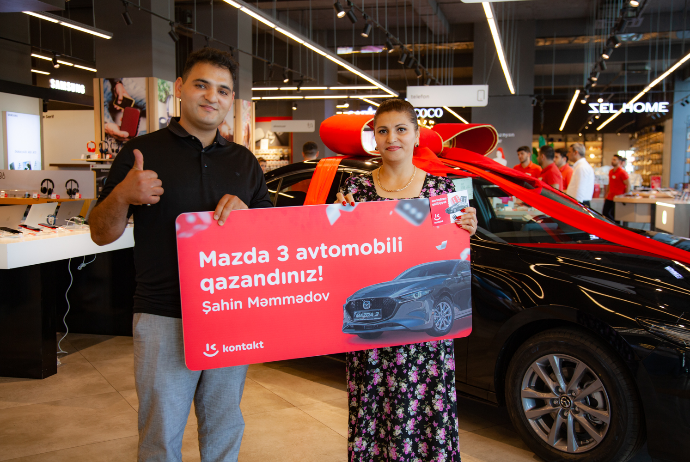 Выиграли последний автомобиль в кампании «Шеш-Гоша» сети «Kontakt» | FED.az