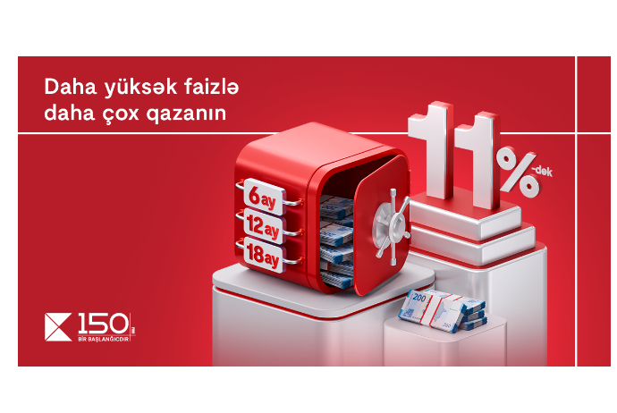 Yeni ilə yüksək gəlirlə: Kapital Bank depozit faizlərini -11%-Ə QALDIRDI | FED.az