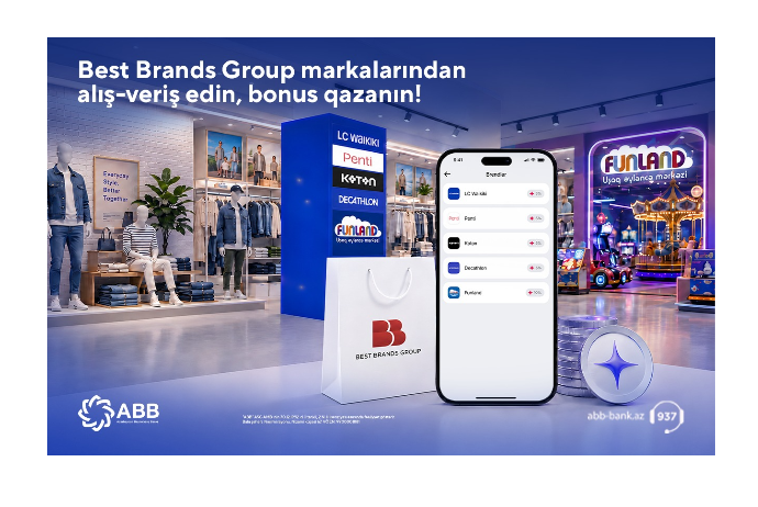 “LC Waikiki”, “Koton”, “Decathlon” və digər brendləri birləşdirən loyallıq sistemi indi - ABB mobile-da | FED.az