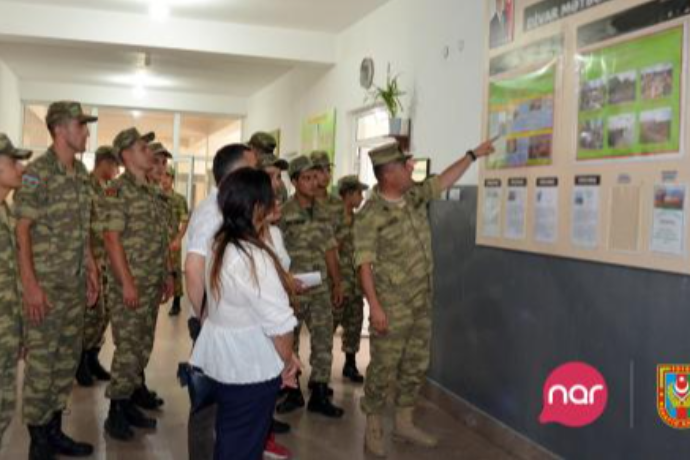 “Nar” Silahlı Qüvvələr Gününü işğaldan azad edilmiş ərazidə xidmət edən əsgərlərlə birgə - Qeyd Etdi | FED.az