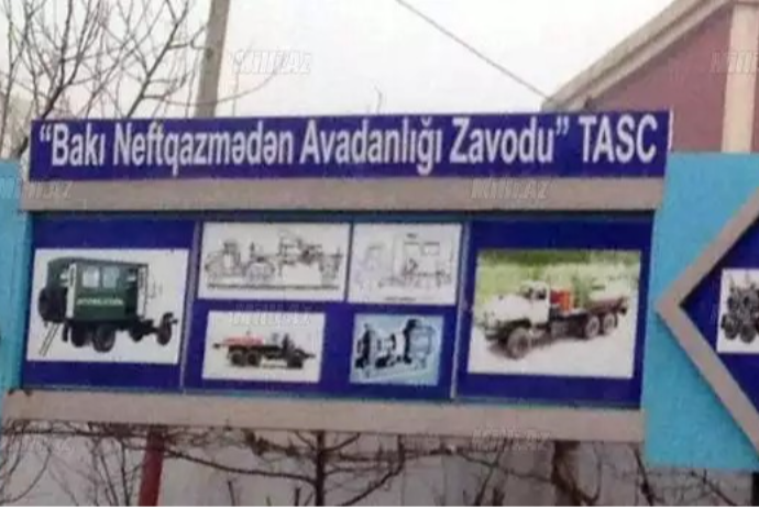 “Bakı Neftqazmədən Avadanlıqları Zavodu” - MƏHKƏMƏYƏ VERİLDİ | FED.az